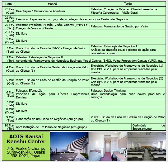 Agenda preliminar CCVC 2026