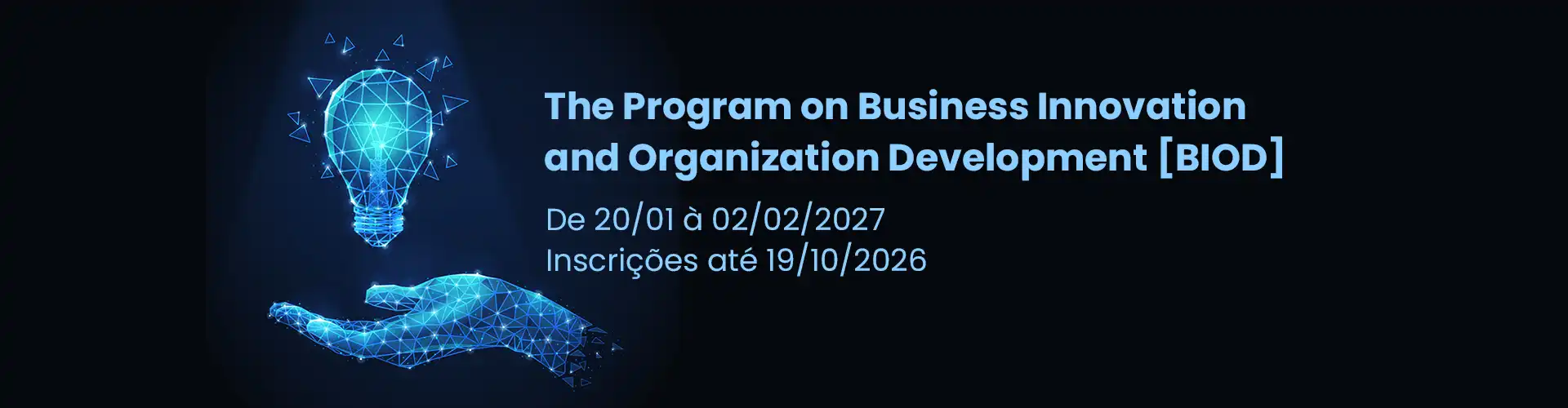 The Program on Business Innovation and Organization Development [BIOD]